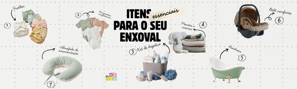 Itens Essenciais para o Enxoval do Bebê